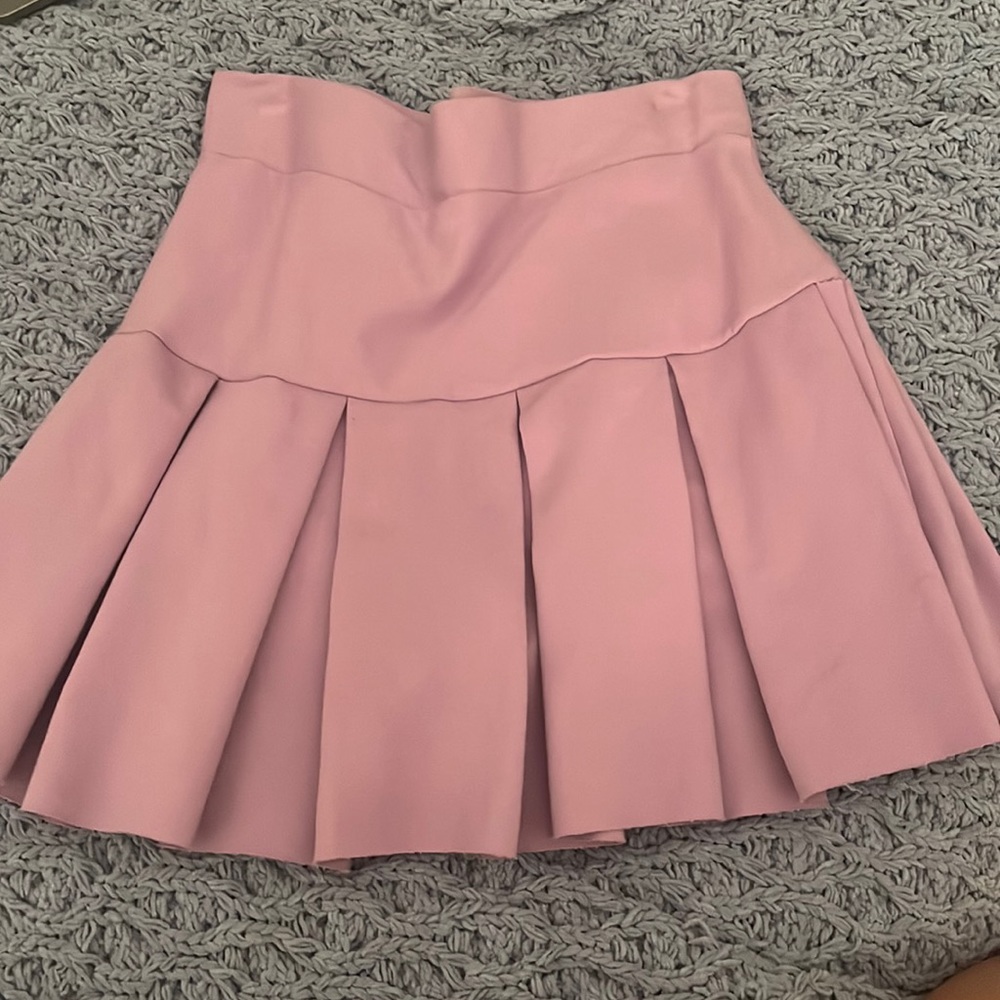 French Kiss NIB wicked scholar pleated skirt, purple